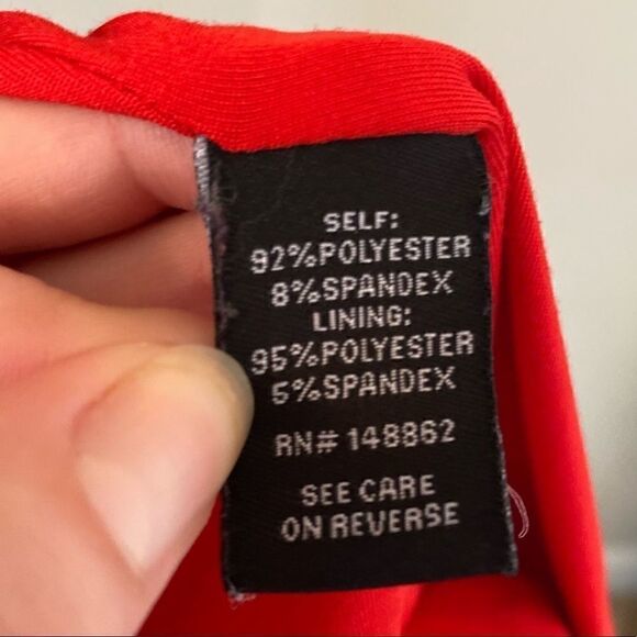 Red Torrid Size 0 Tuxedo Blazer - Picture 5 of 5